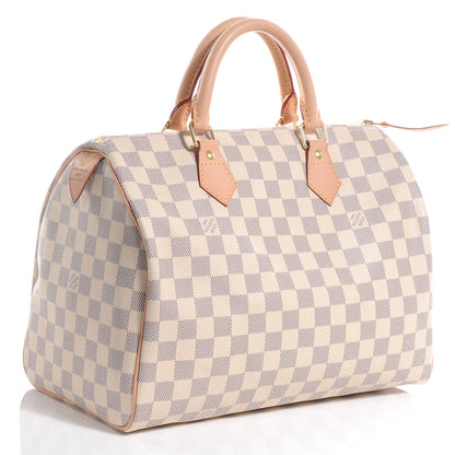 Louis Vuitton Damier Azur Speedy 30 3 of 7