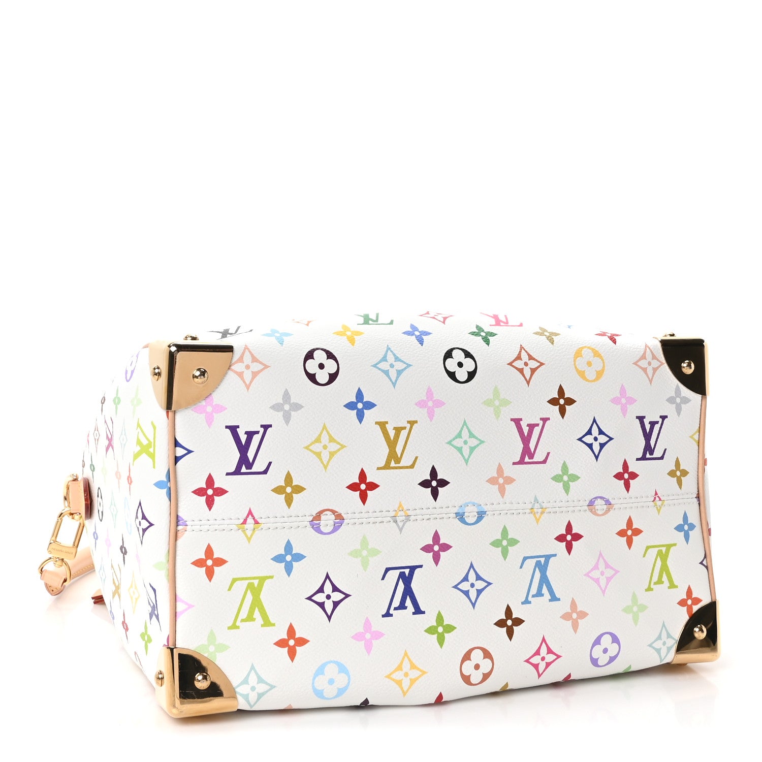 Louis Vuitton LV X TM Monogram Multicolor Speedy Bandouliere 25 White 4 of 9