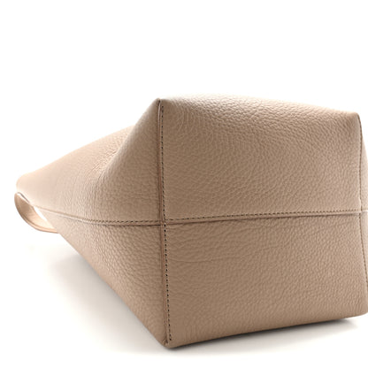 The Row Grained Calfskin Medium N/S Park Tote Dark Taupe 9 of 10