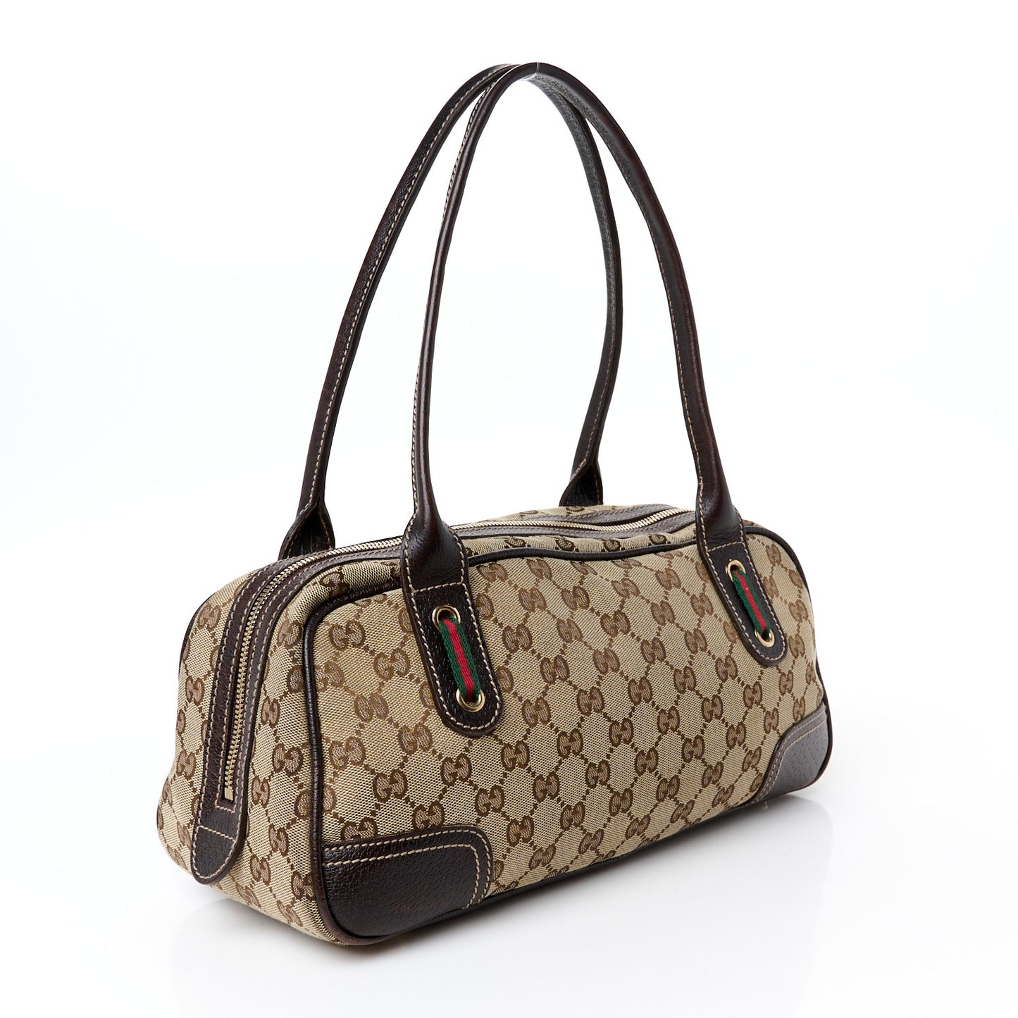 Monogram Small Princy Satchel Dark Brown