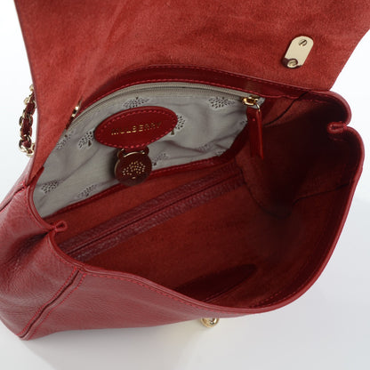 Mulberry Classic Grain Calfskin Small Lily Red 3 of 11