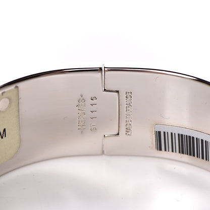Hermes Enamel Wide Clic Clac H Bracelet PM Bois De Rose 4 of 5