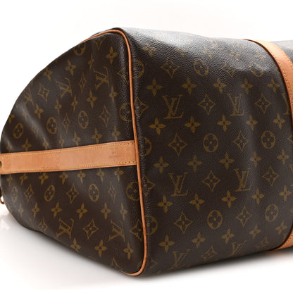Louis Vuitton Monogram Keepall Bandouliere 55 8 of 9