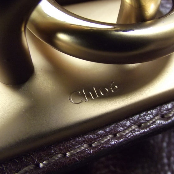 Chloe Leather Paddington Chocolate 15 of 18