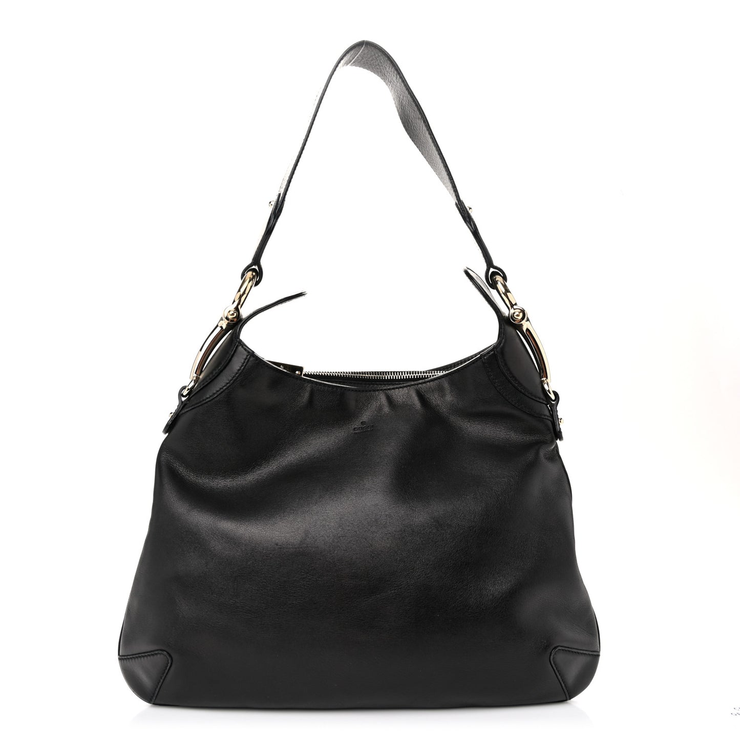 Calfskin Creole Hobo Black