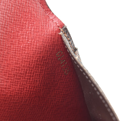Louis Vuitton Damier Ebene Josephine Wallet Red 9 of 10