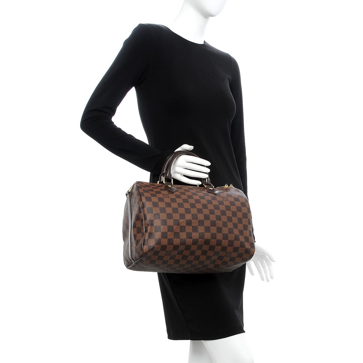 Damier Ebene Speedy Bandouliere 30