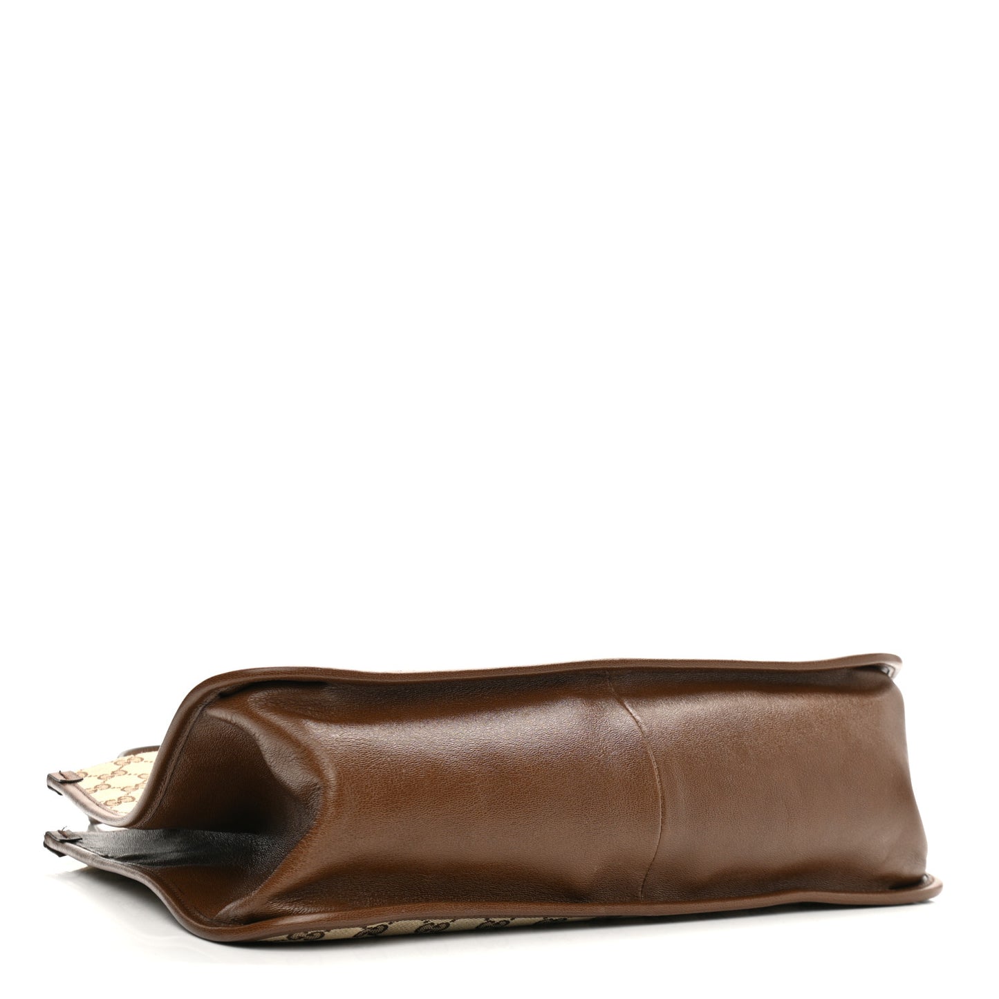 Monogram Horsebit 1955 Tote Bag Beige Brown Sugar