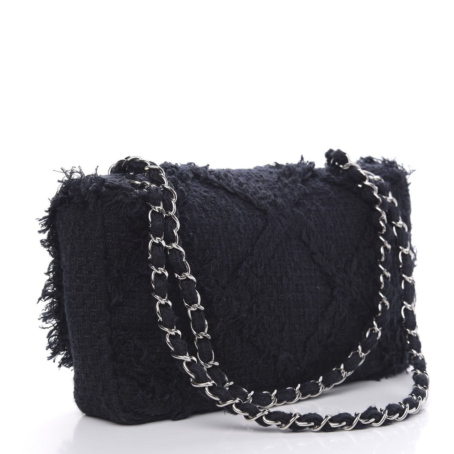 Tweed Small Nature Flap Black