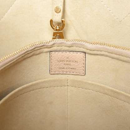Louis Vuitton Calfskin Monogram Kimono Tote Dune 6 of 9