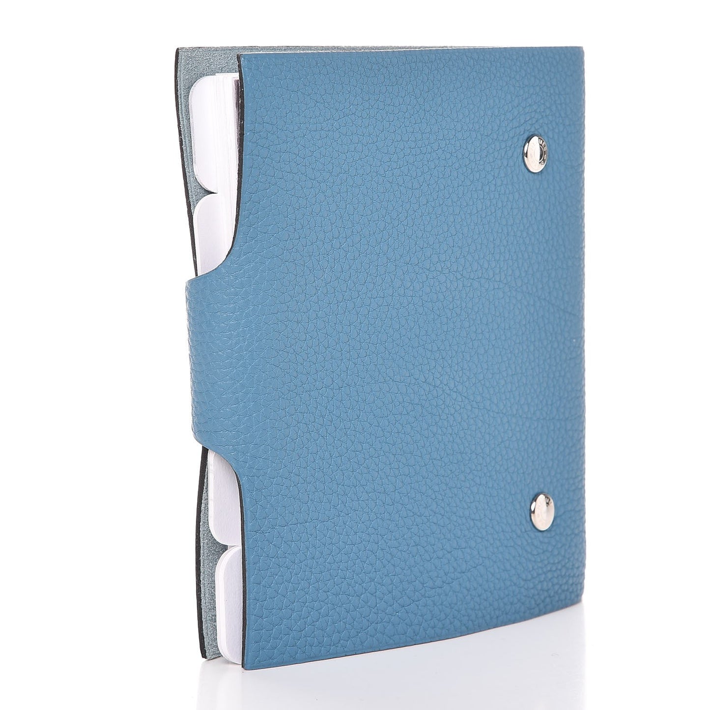 Taurillon Clemence Ulysse Mini Notebook Blue Jean