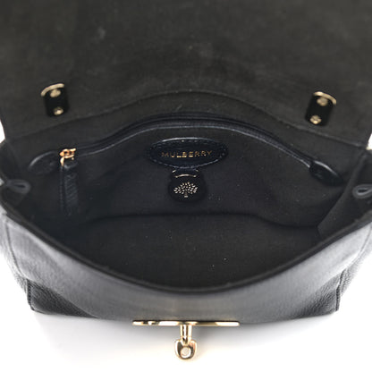 Mulberry Glossy Goatskin Small Lily Flap Black 5 of 17
