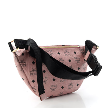 MCM Visetos Medium Fursten Belt Bag Pink 3 of 10