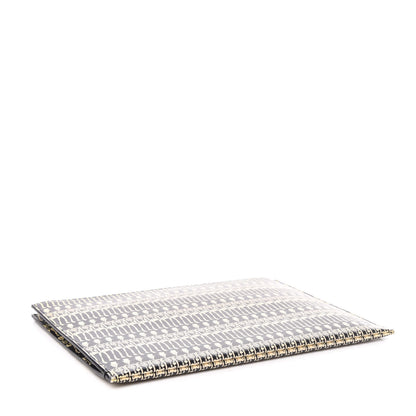 Saint Laurent Grain de Poudre Skeleton Print Zipped Tablet Holder Black 4 of 12