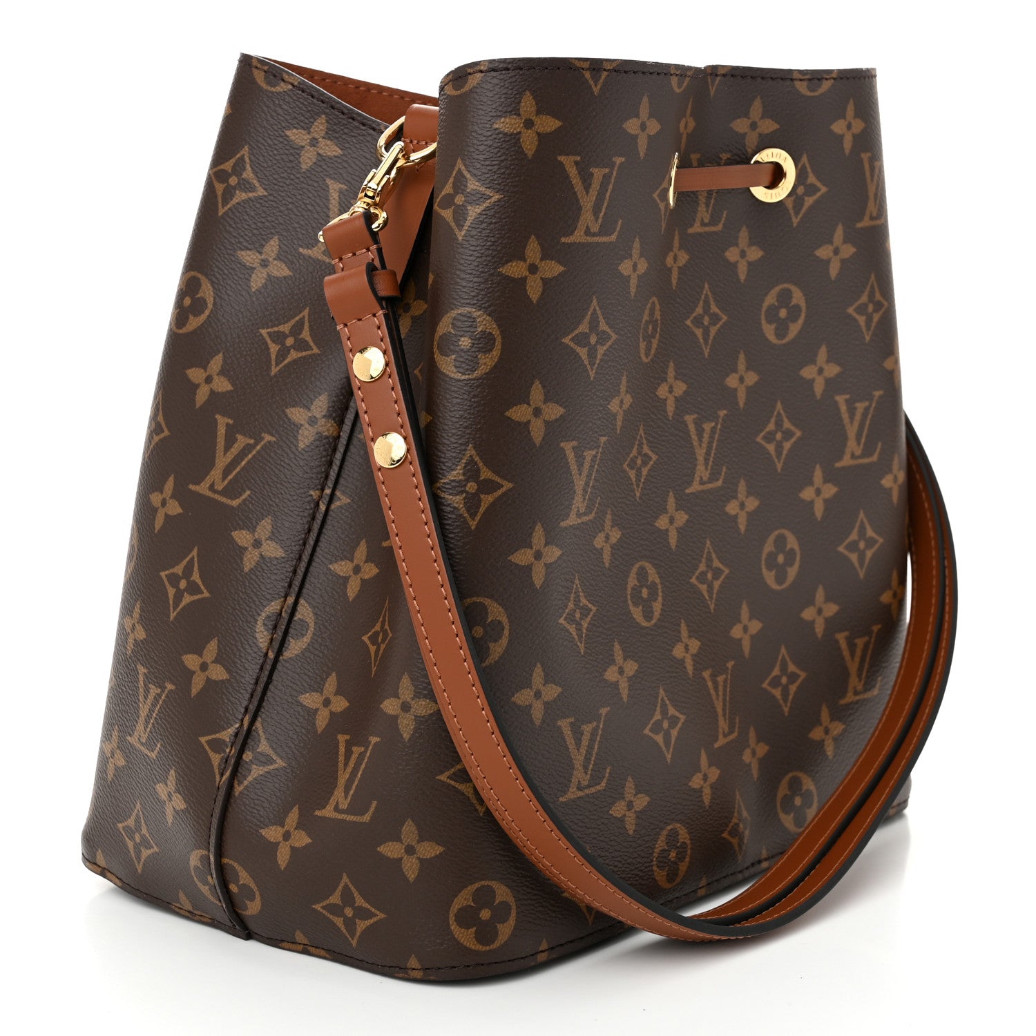 Louis Vuitton Monogram Neonoe MM Caramel 3 of 10