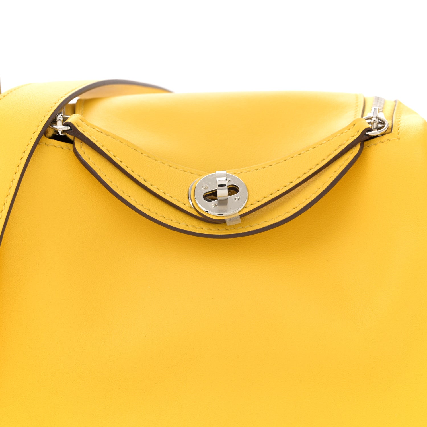 Hermes Swift Mini Lindy 20 Jaune De Naples 8 of 11