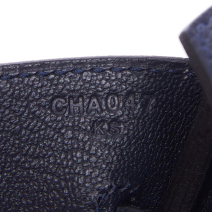 Hermes Togo Birkin 30 Bleu Nuit 25 of 31