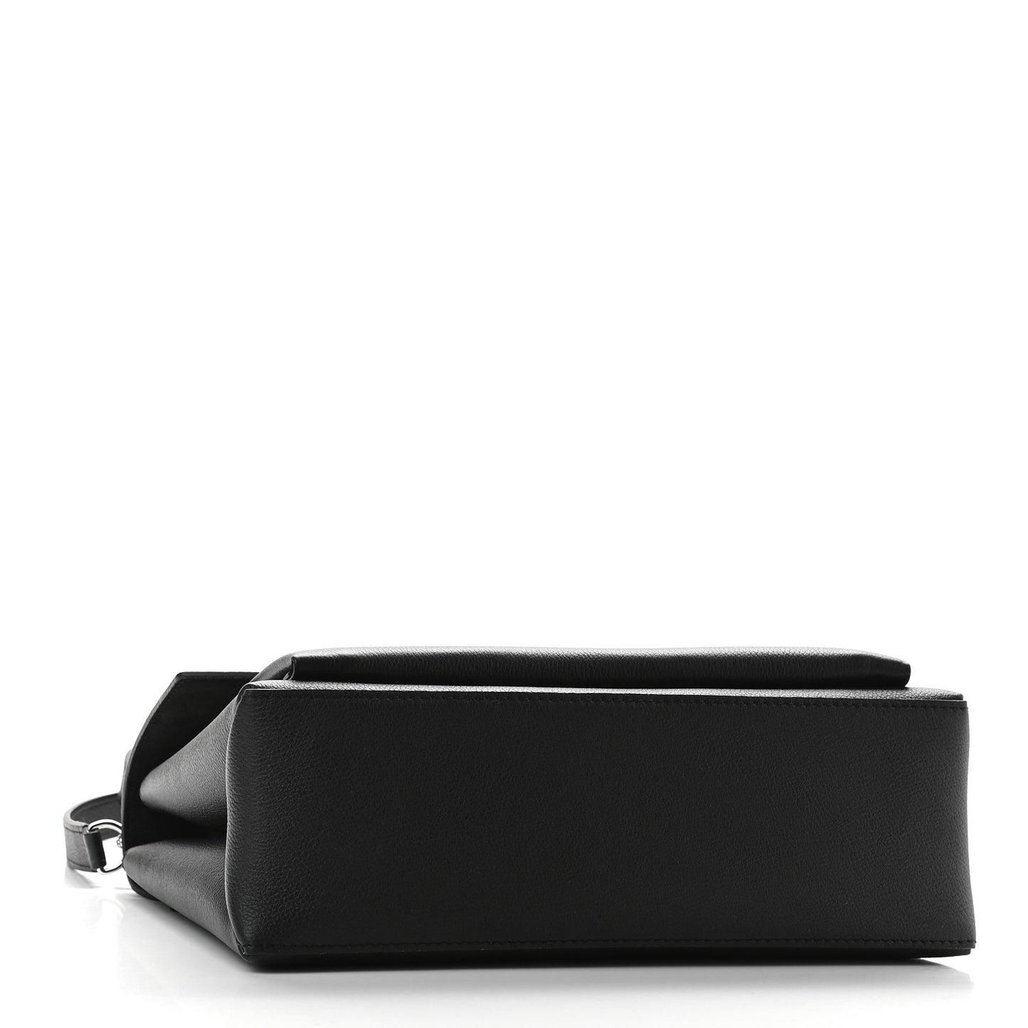 Soft Calfskin My Lockme Top Handle Black