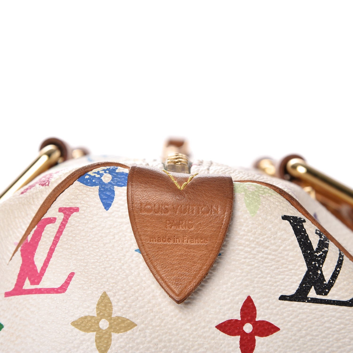 Louis Vuitton Monogram Multicolor Speedy 30 White 6 of 15