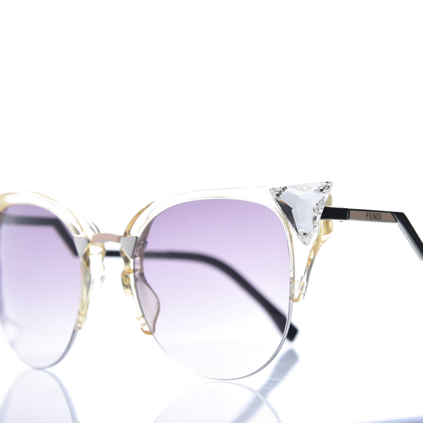 Iridia Cat Eye Sunglasses FF 0041/S Light Purple