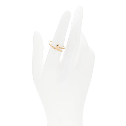 Cartier 18K Yellow Gold Small Juste Un Clou Ring 54 6.75 2 of 5