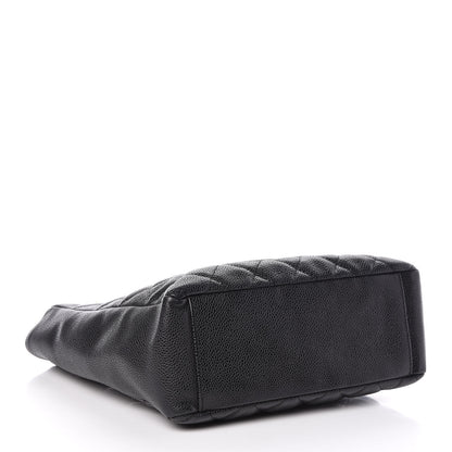Chanel Caviar Quilted Petit Shopping Tote PST Black 4 of 10