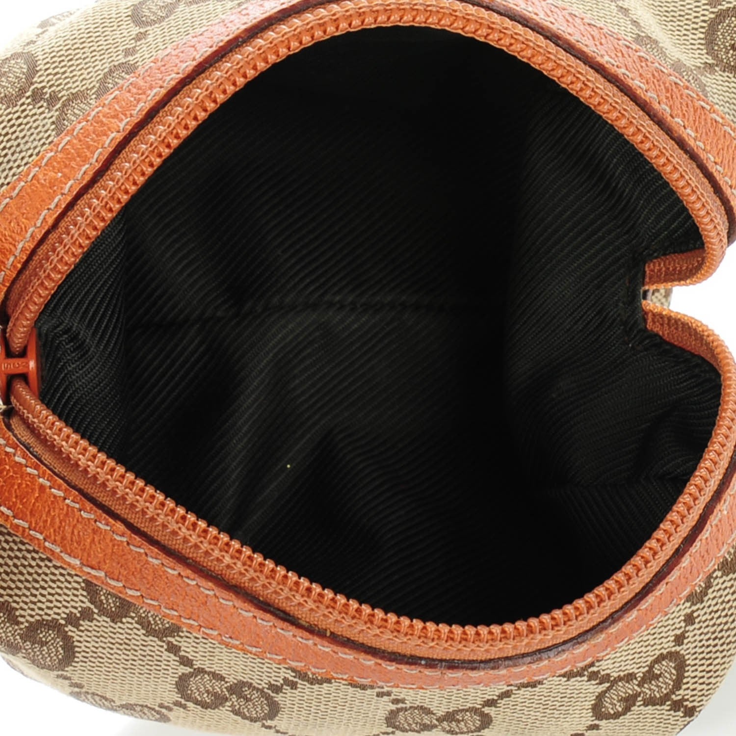 Gucci Monogram Small Cosmetic Case Tan 5 of 8