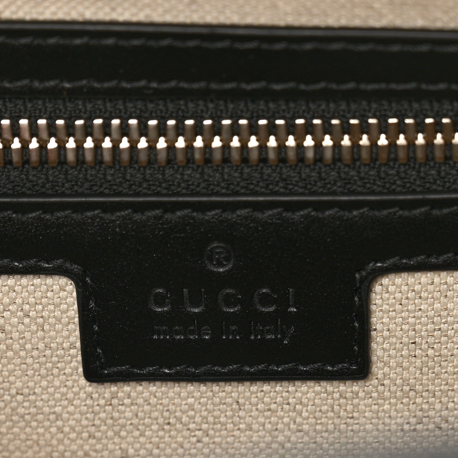 Gucci Calfskin GG Tennis Embossed Duffle Bag Black 5 of 10