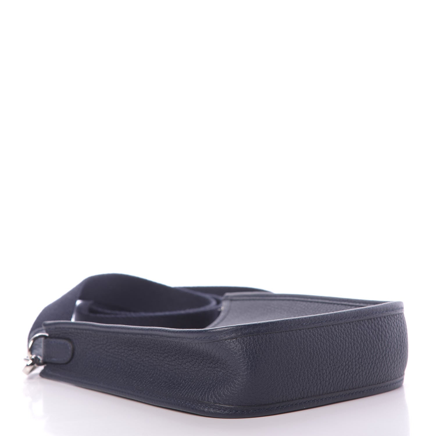 Hermes Taurillon Clemence Amazone Evelyne TPM Bleu Nuit Bleu Indigo 4 of 11