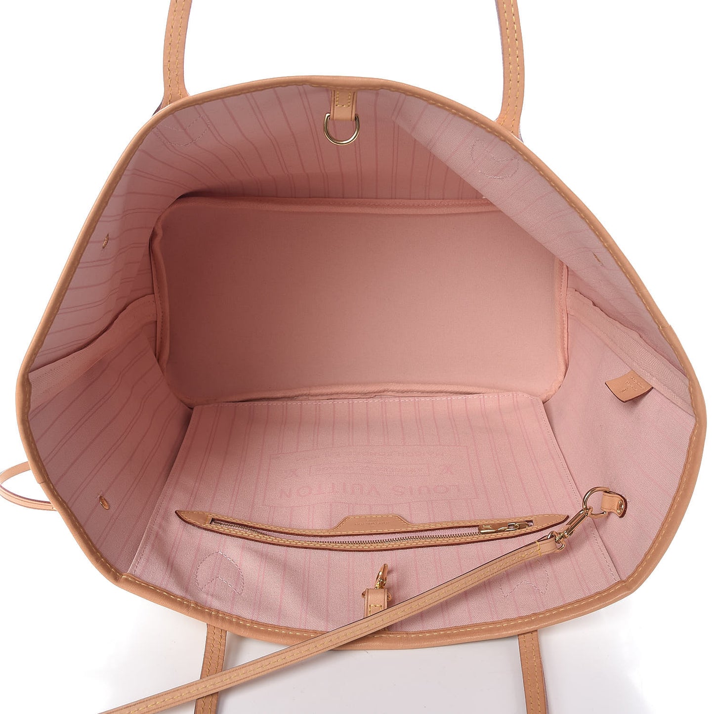 Damier Azur Neo Neverfull MM Rose Ballerine