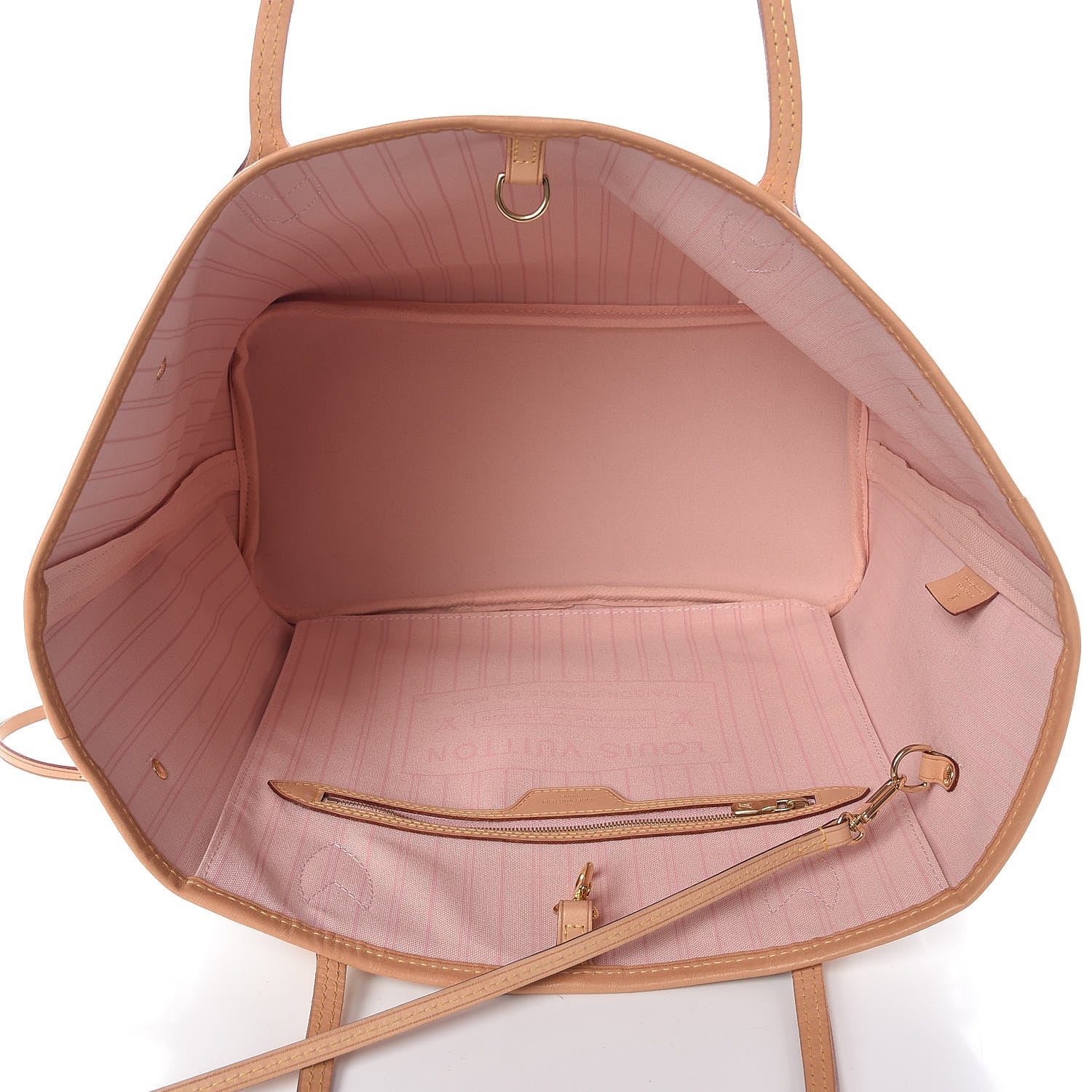 Louis Vuitton Damier Azur Neo Neverfull MM Rose Ballerine 6 of 13