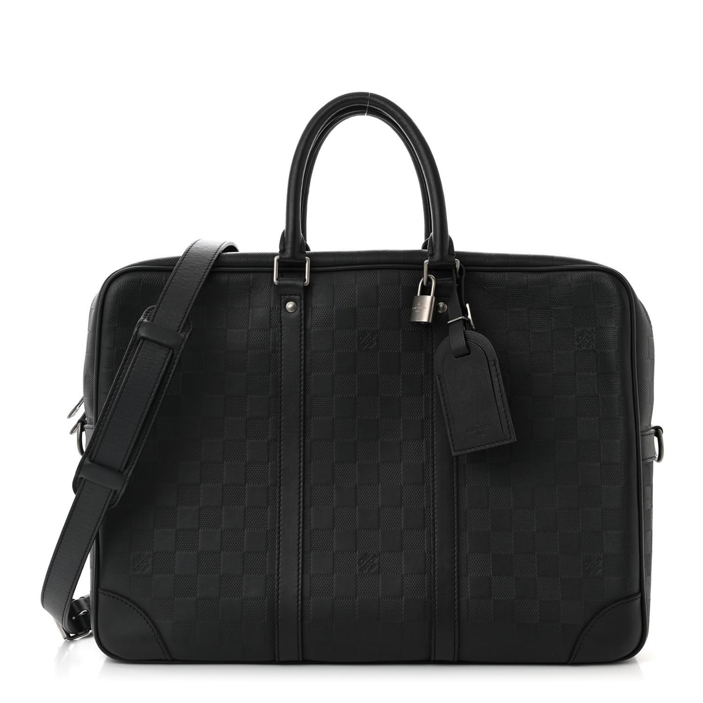 Damier Infini Porte-Documents Voyage GM Onyx