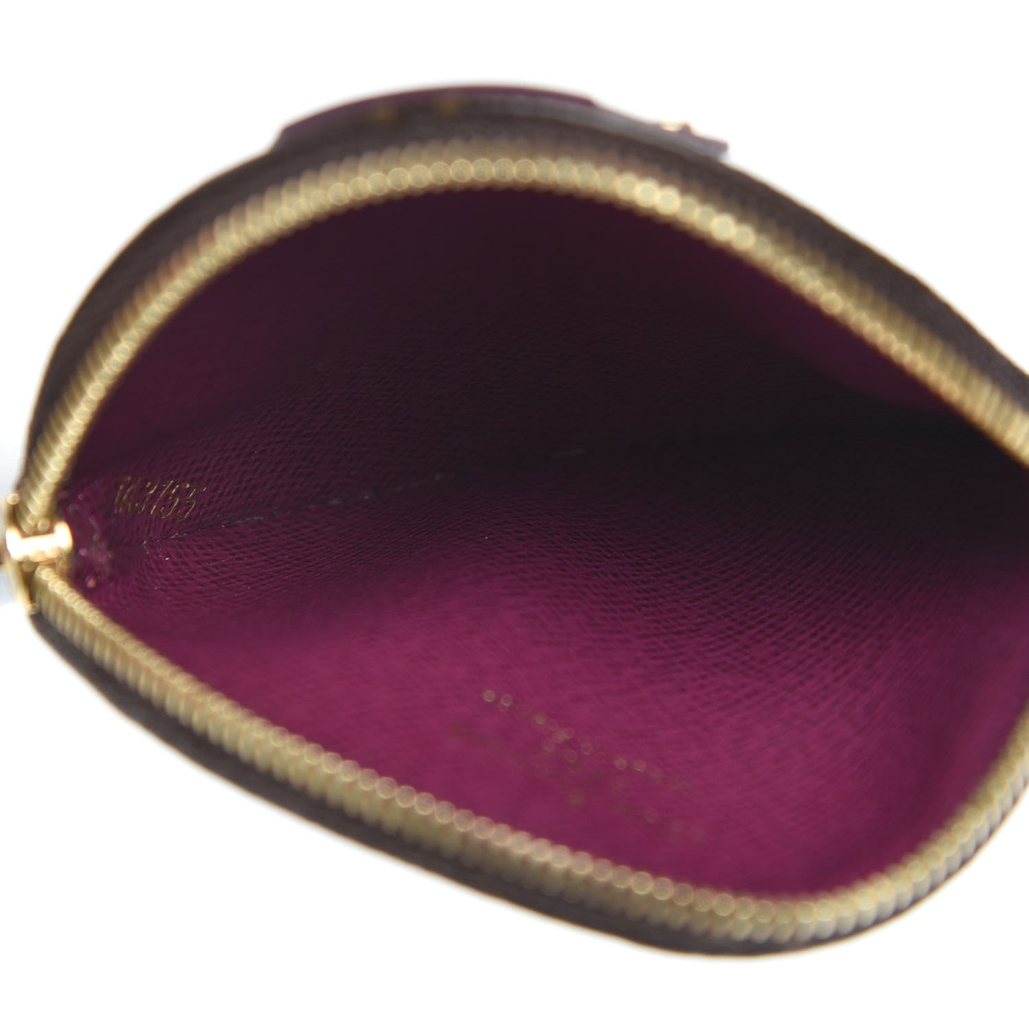 Louis Vuitton Monogram Totem Round Coin Purse Magenta 6 of 8