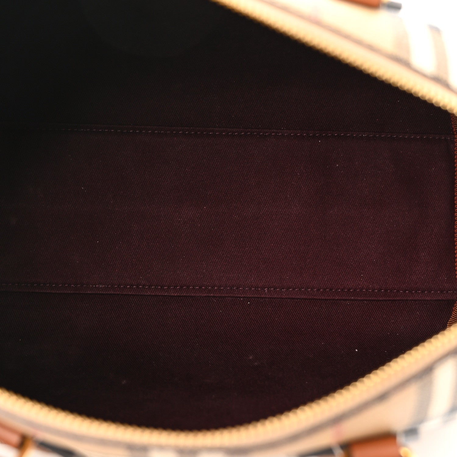 Burberry Horseferry Check Medium Bowling Bag Tan 5 of 10