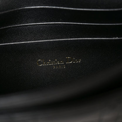 Christian Dior Lambskin Cannage Lady Dior Phone Pouch Black 5 of 9