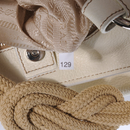 Prada Vitello Daino Rope Knot Shoulder Bag 7 of 9