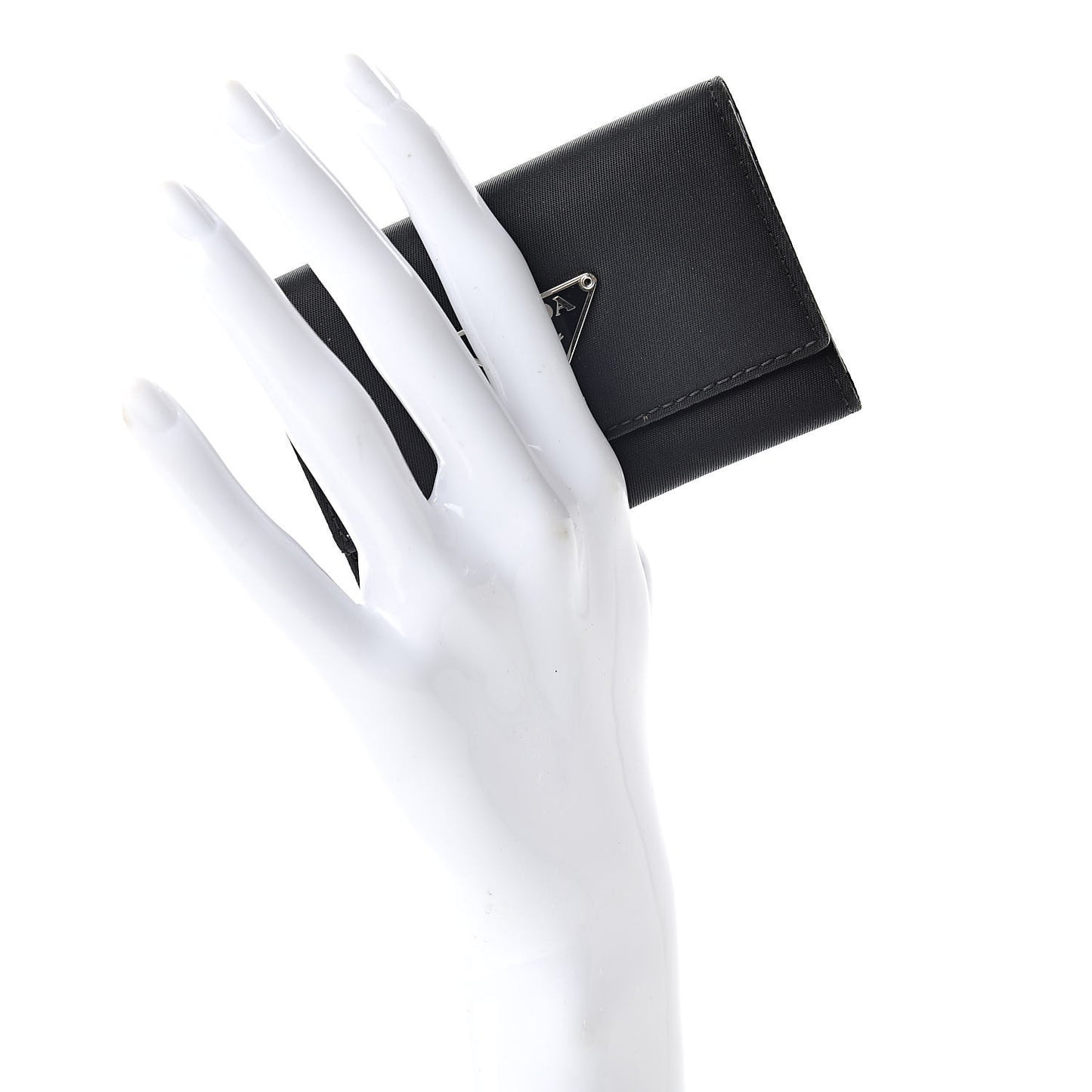 Tessuto Nylon 6 Key Holder Black