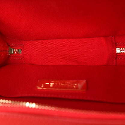 Chanel Caviar Quilted Waist Bag Red 9 of 11