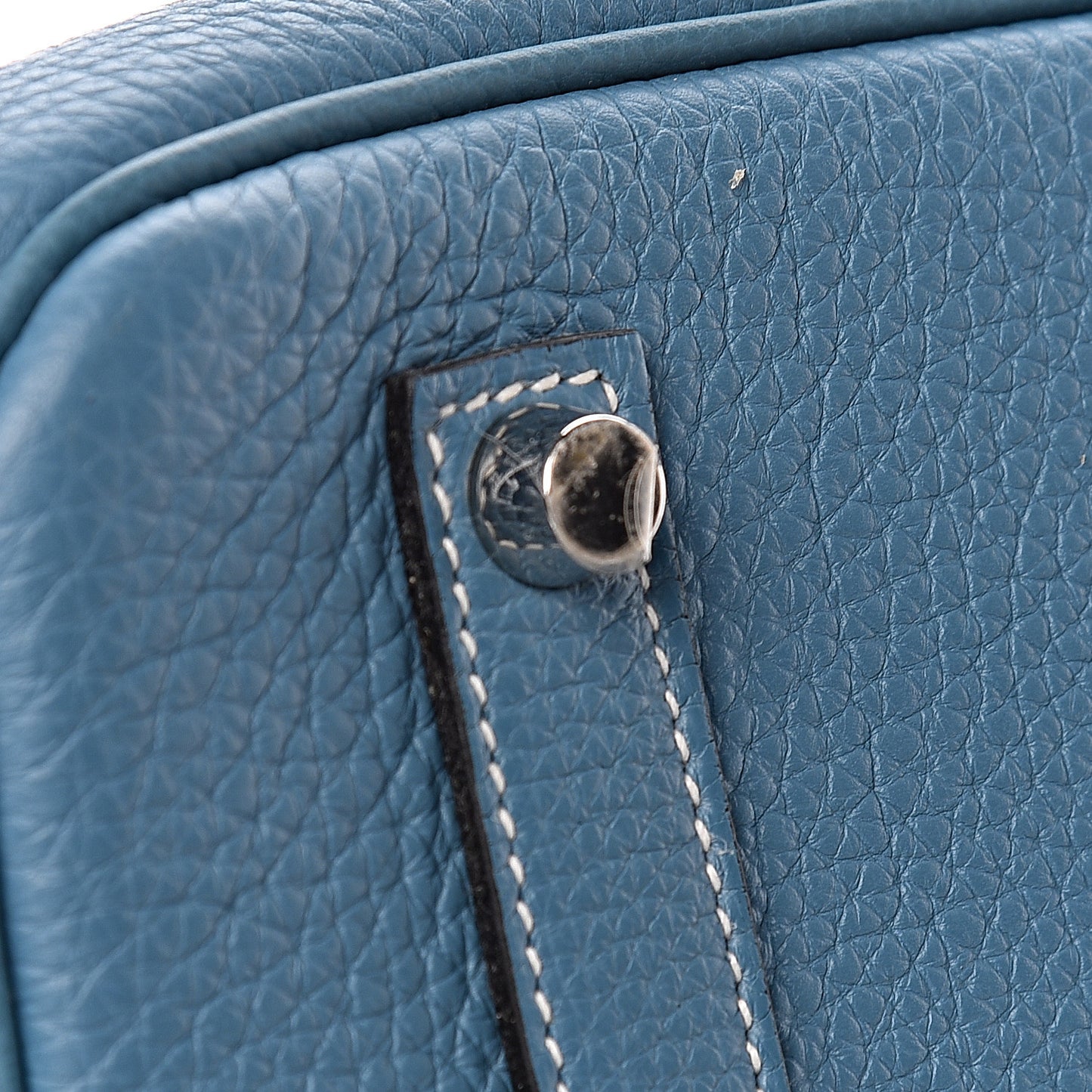 Togo Birkin 35 Blue Jean