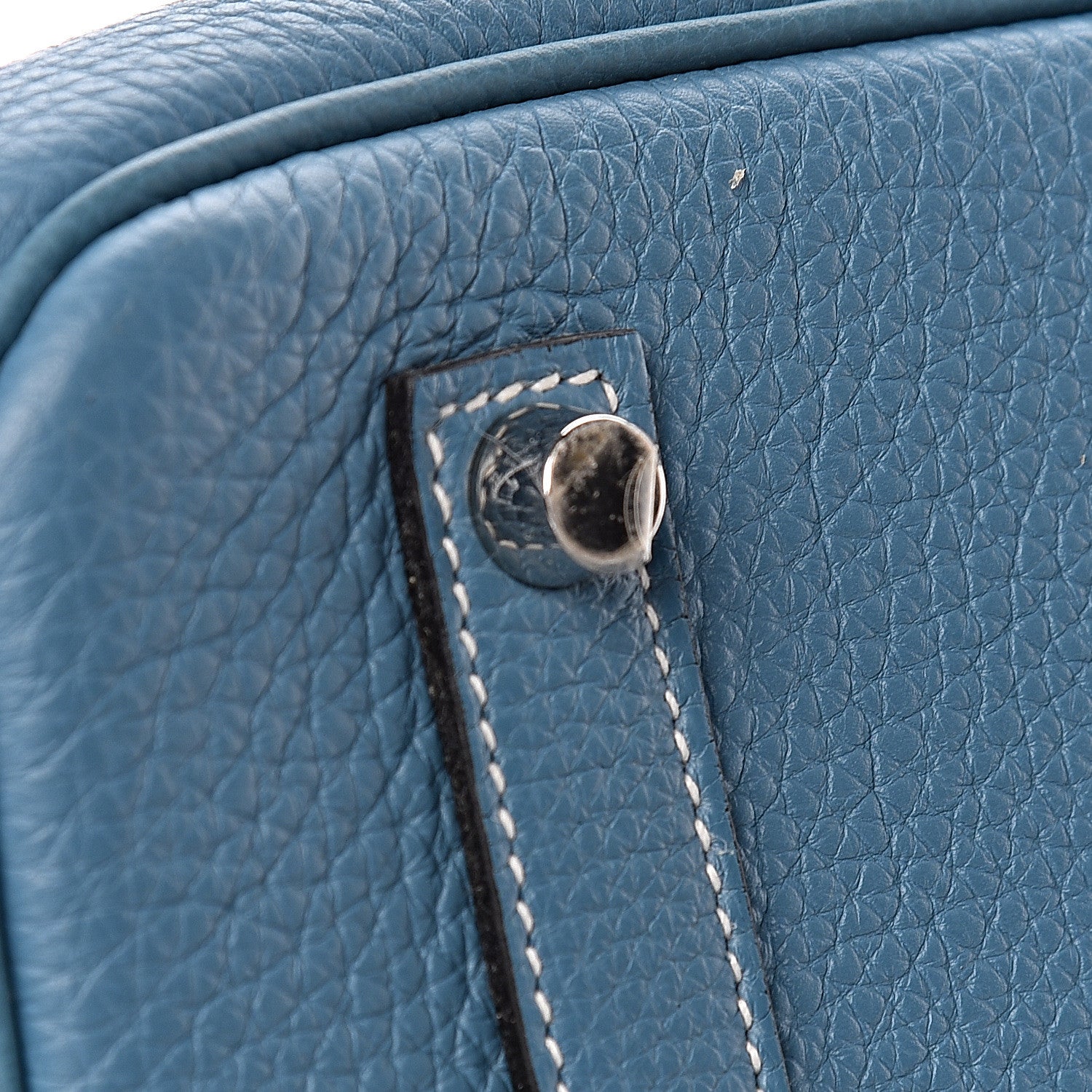 Hermes Togo Birkin 35 Blue Jean 33 of 36