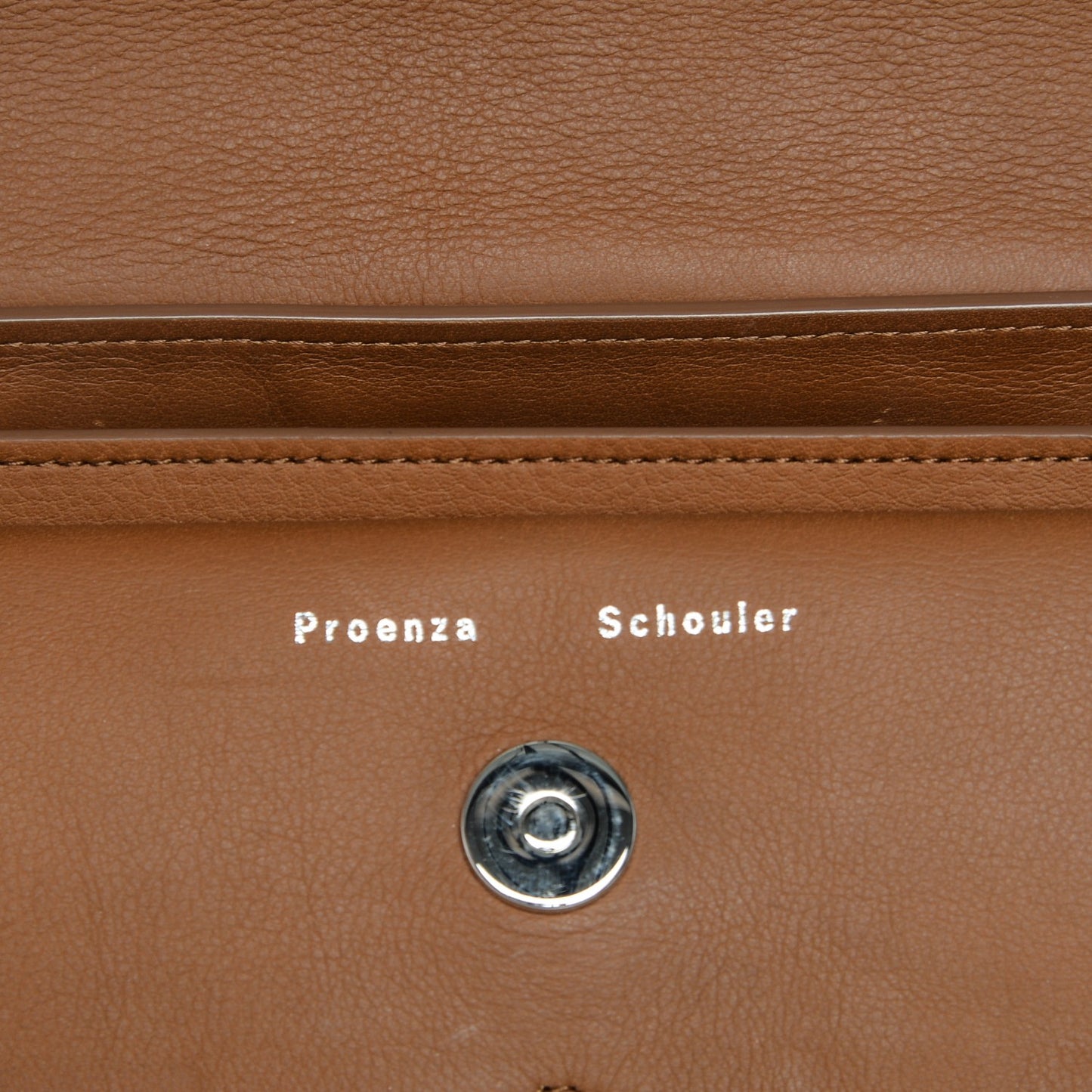 Calfskin PS11 Mini Classic Shoulder Bag Caramel