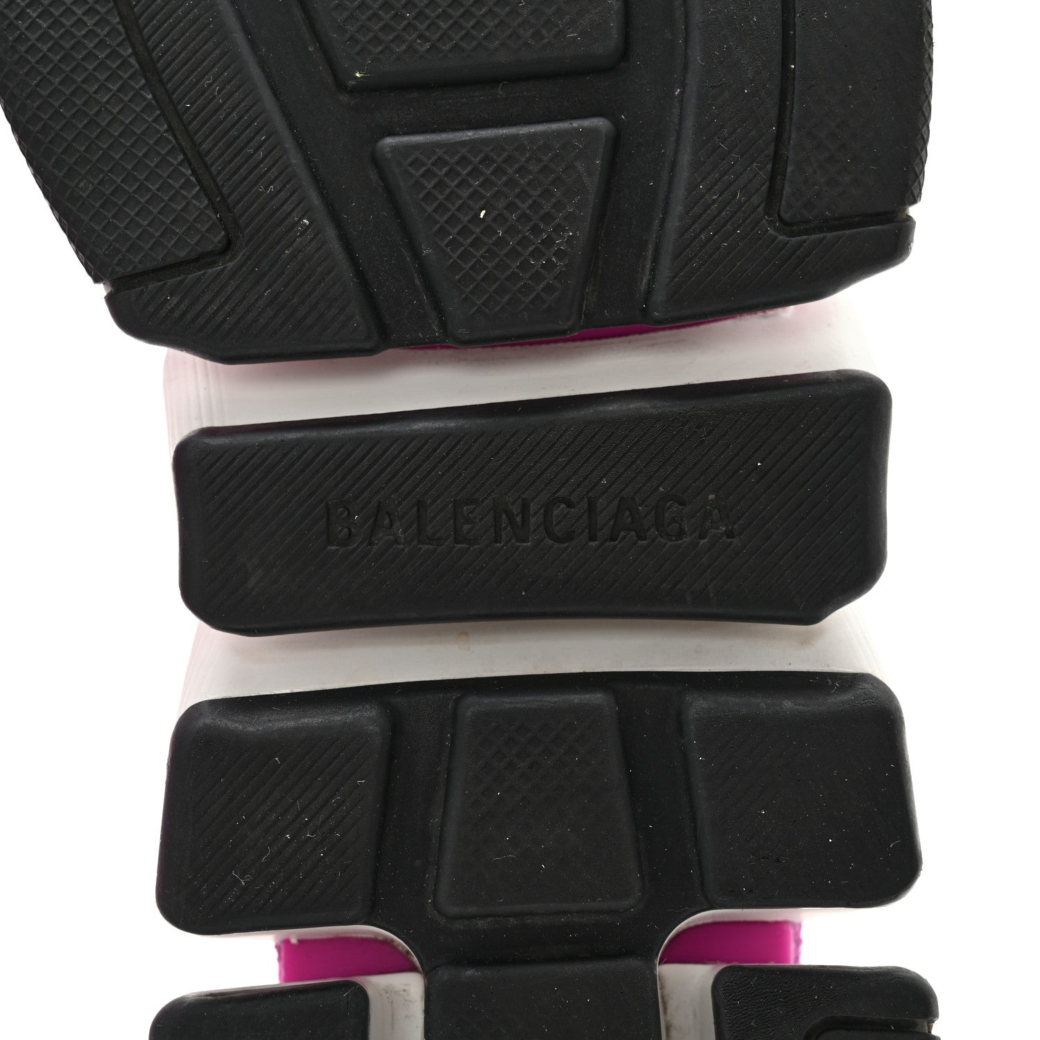 Balenciaga Technical 3D Recycled Knit Womens Speed 2.0 Sneakers 36 Pink White 6 of 14
