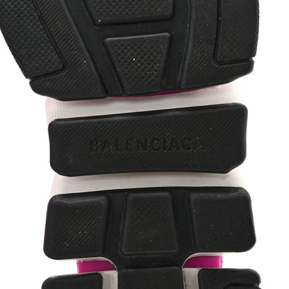 Balenciaga Technical 3D Recycled Knit Womens Speed 2.0 Sneakers 36 Pink White 6 of 14