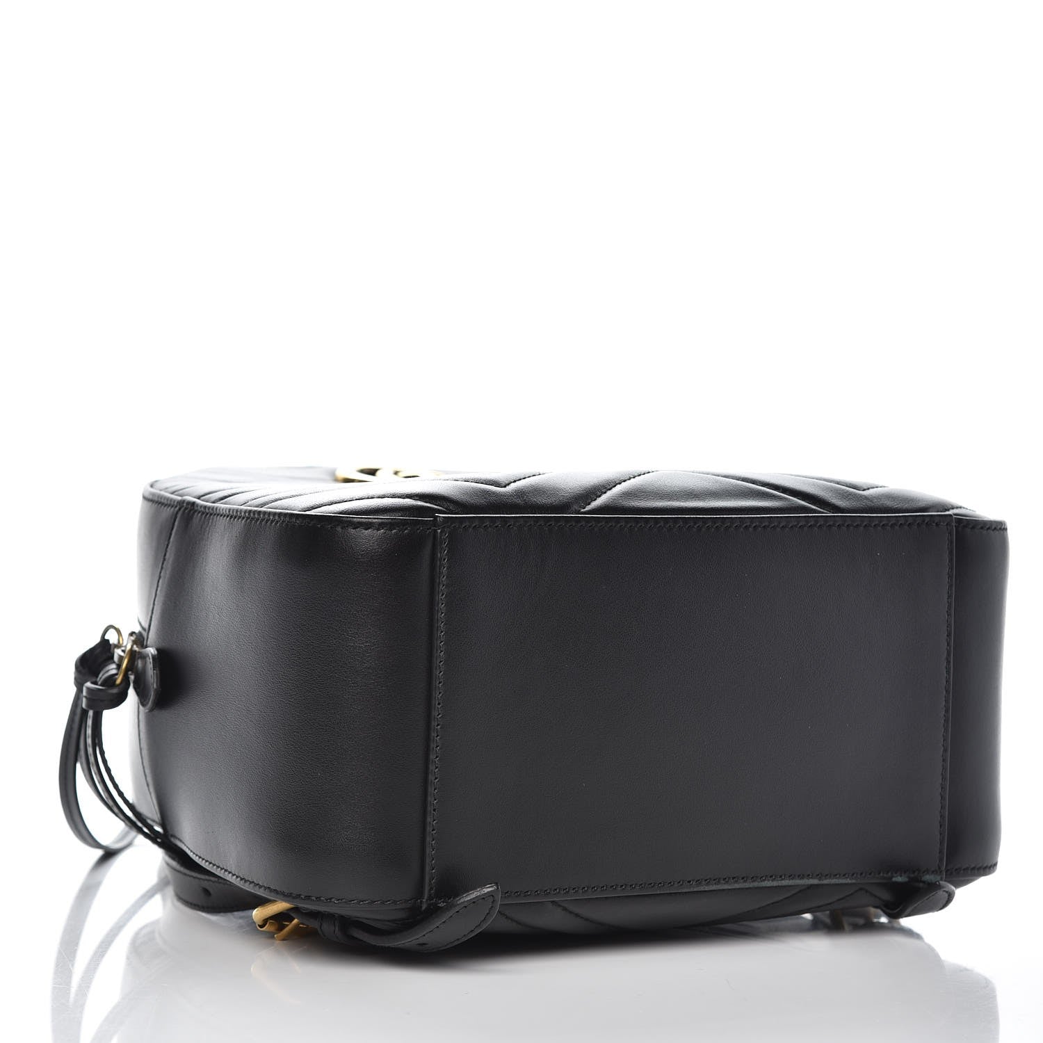 Gucci Calfskin Matelasse GG Marmont Backpack Black 3 of 7