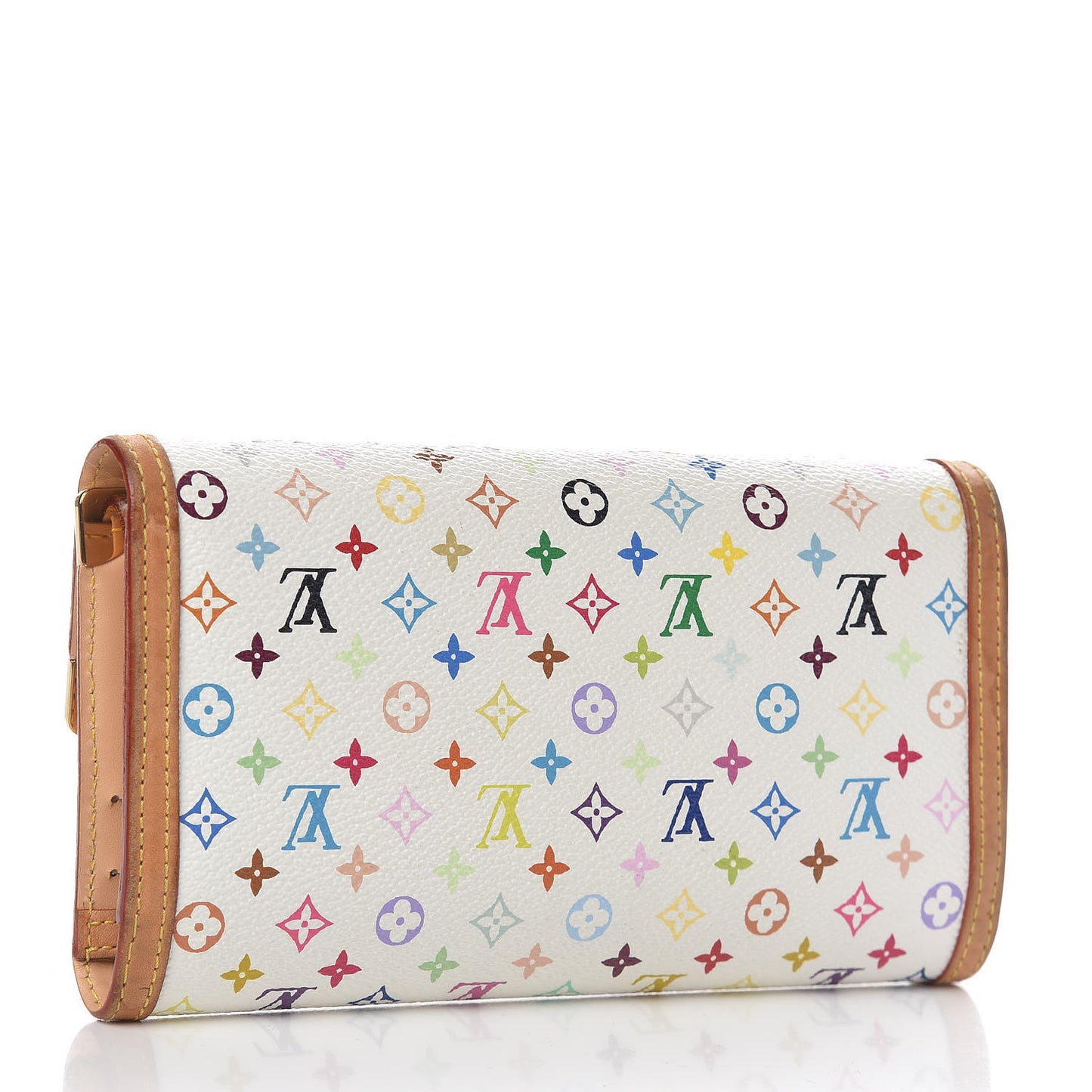 Monogram Multicolor Porte Tresor International Wallet White