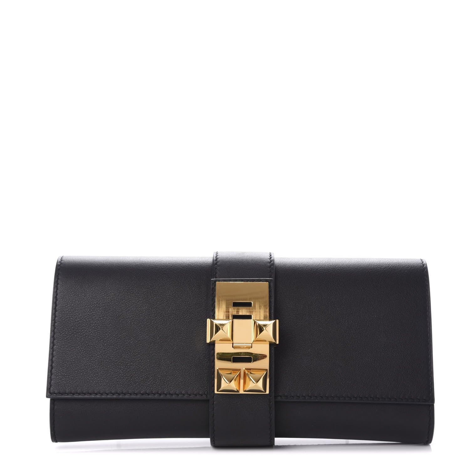 Hermes Swift Medor 23 Clutch Black 1 of 10