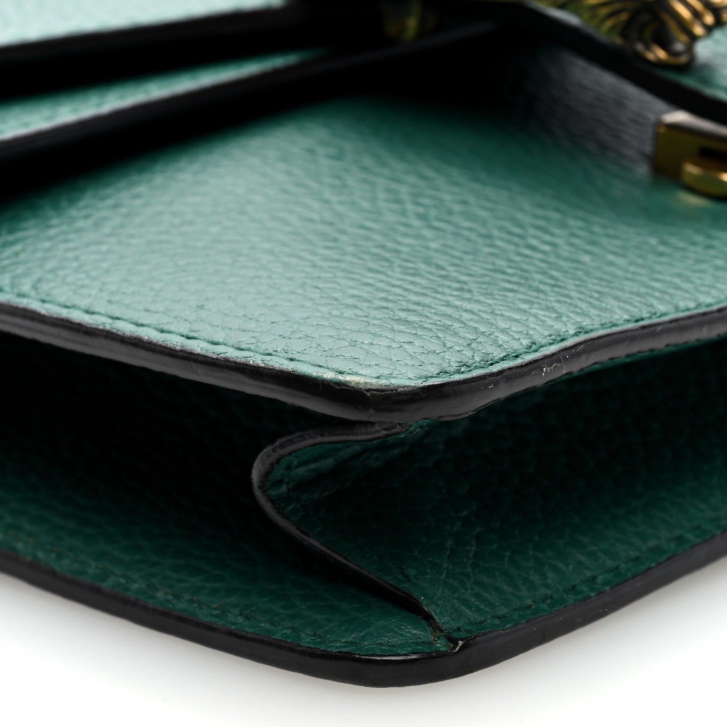 Gucci Calfskin Mini Dionysus Shoulder Bag Emerald 10 of 11