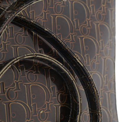 Christian Dior Patent Ultimate Medium Lady Dior Brown 15 of 17