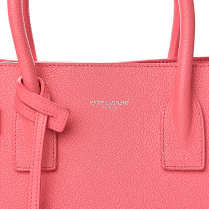Saint Laurent Grained Calfskin Baby Sac De Jour Rose Clair 16 of 16