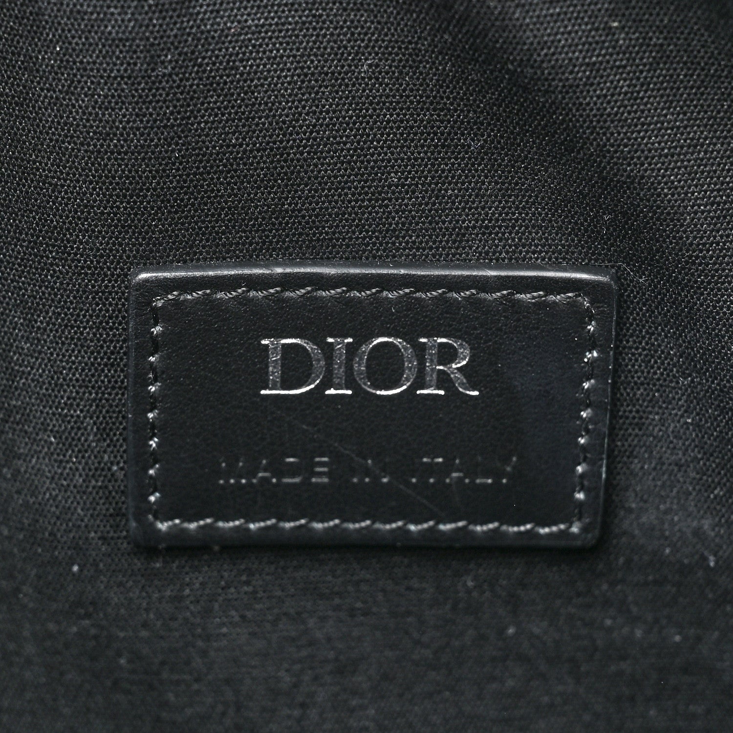 Christian Dior Canvas CD Diamond Lingot 22 Bag Black 6 of 11